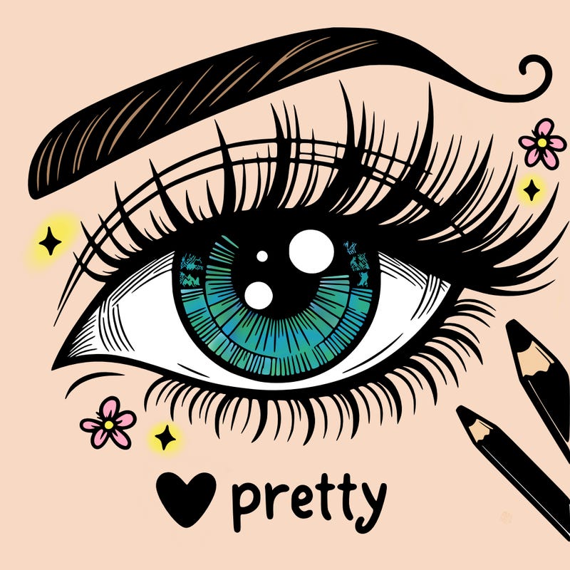 pretty eye