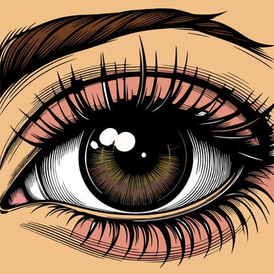 realistic eye