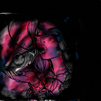 realistic elf casting a spell with lips