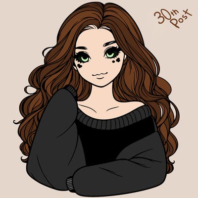 a beautiful girl in a big sweatshirt