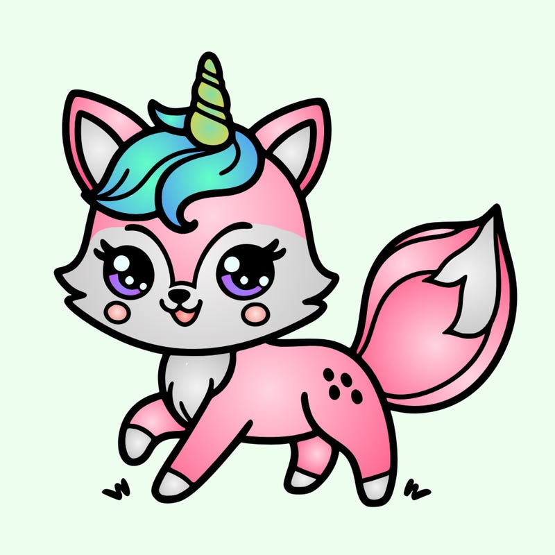 unicorn fox