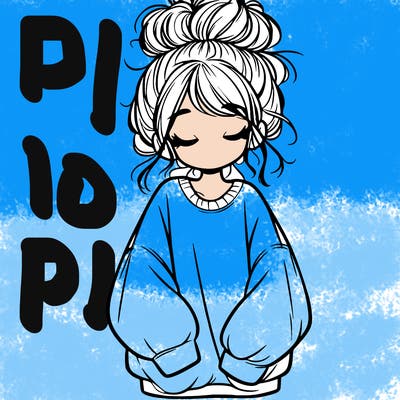 girl with baggy sweatshirt and messy bun