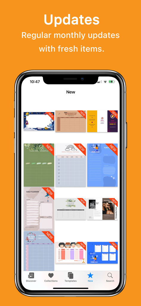 Templates for Pages - DesiGN - Productivity App | MWM
