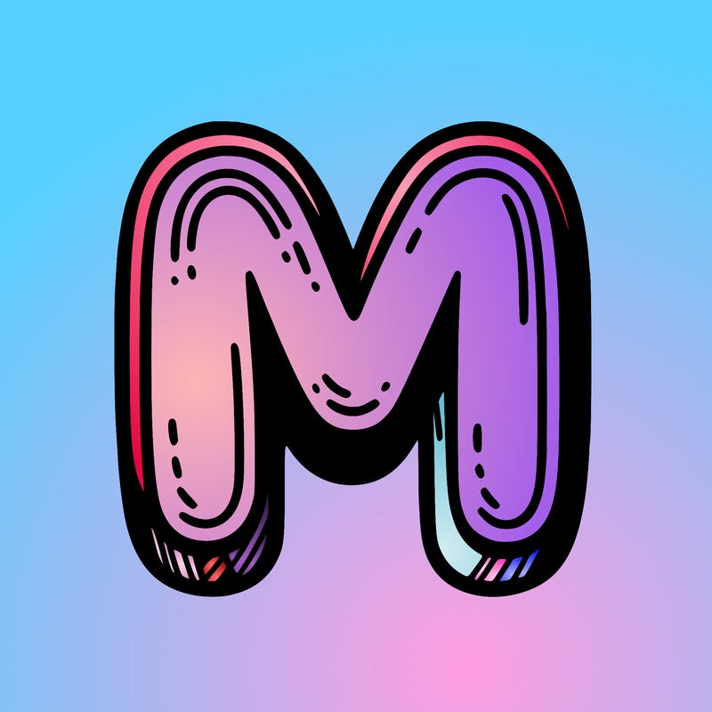 m
