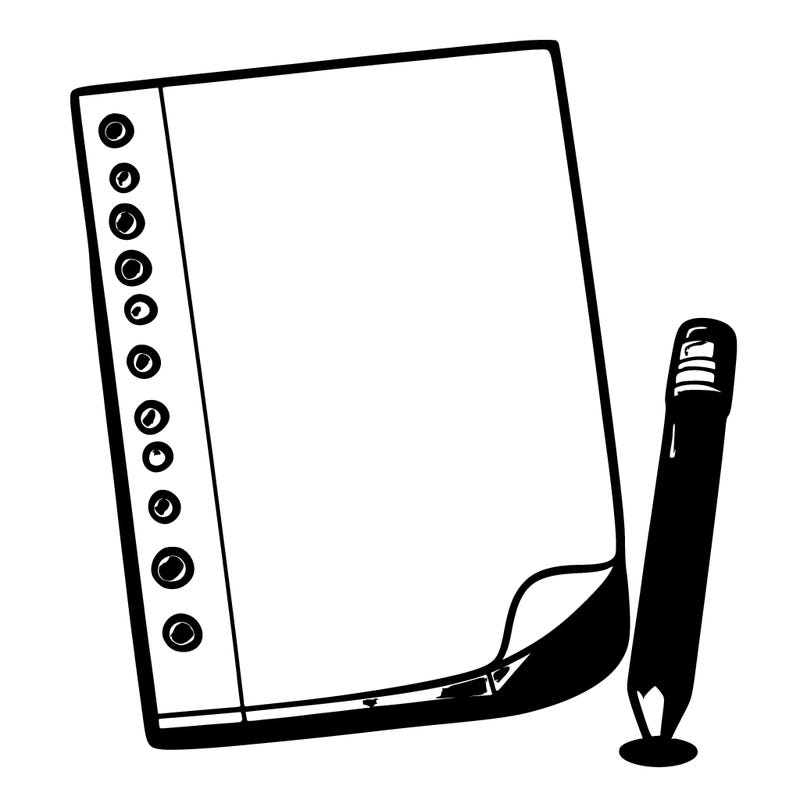 blank piece of paper