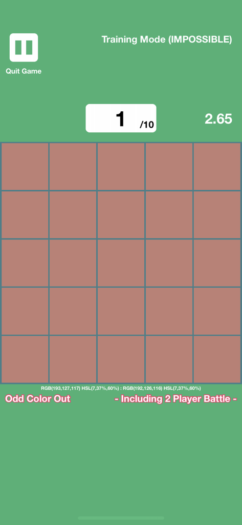 Odd Color Out - Multiplayer - Games App | MWM