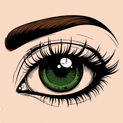 realistic eye