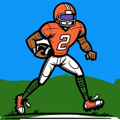 a football player