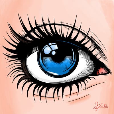 realistic eye