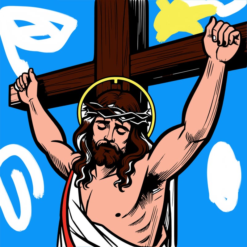 jesus on cross