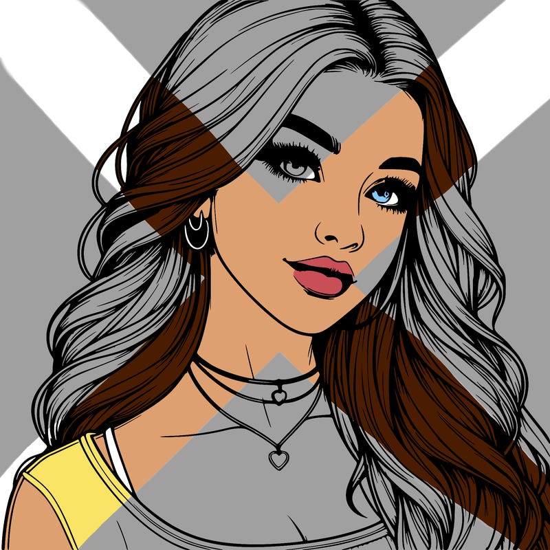 detailed realistic girl