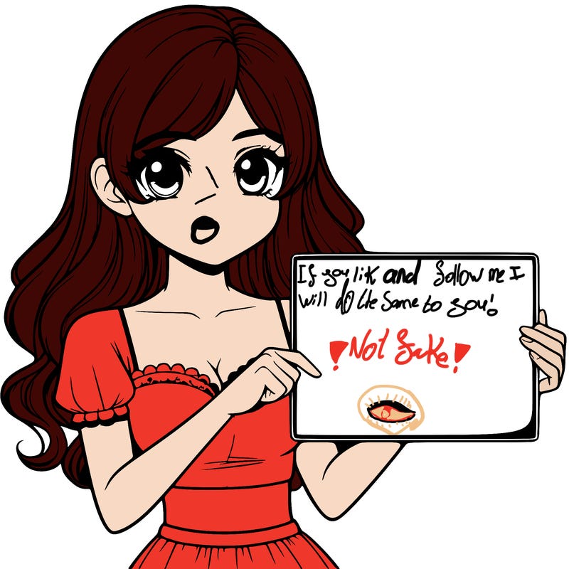 realistic pretty girl holding blank sign