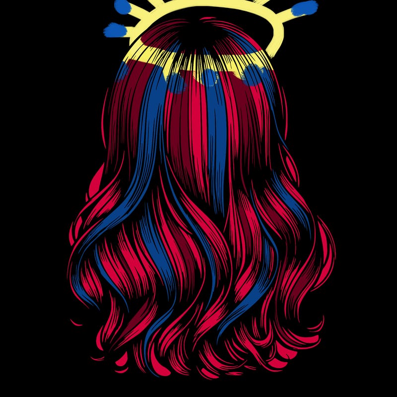 hair relistic  girl