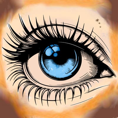 realistic eye