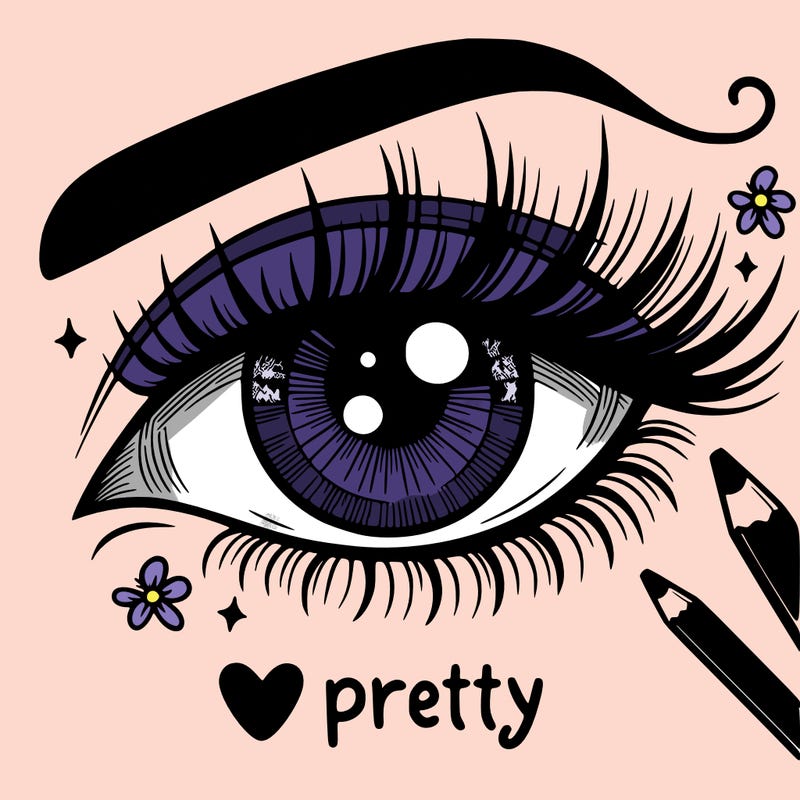 pretty eye