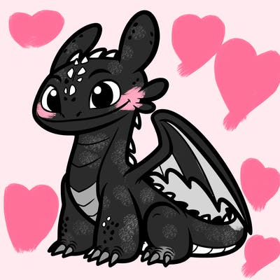 toothless the dragon