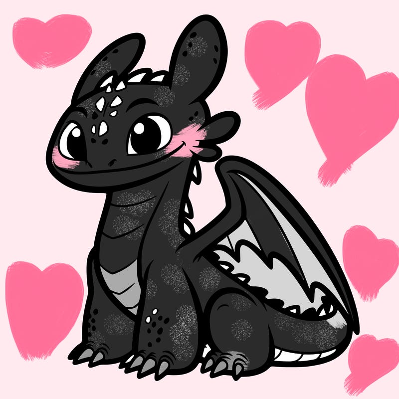 toothless the dragon