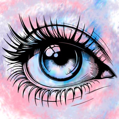 realistic eye