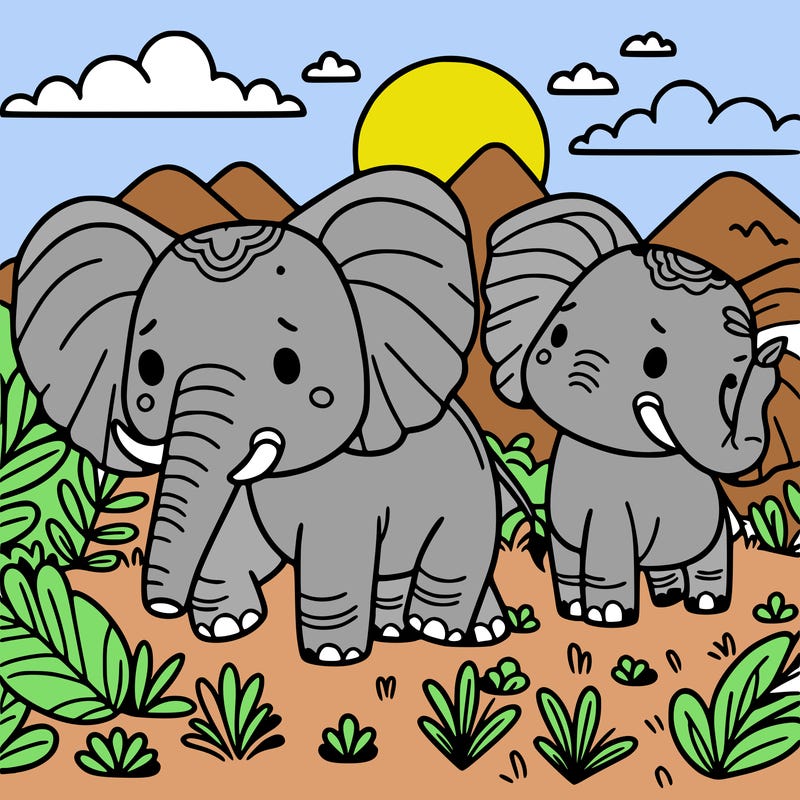 elephants