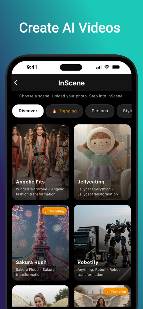 InScene: AI Scene Video Maker - Entertainment App | MWM