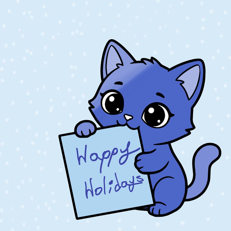 a small cat with a blank sheet of paper in its hand. the cat is sooooooo cute!