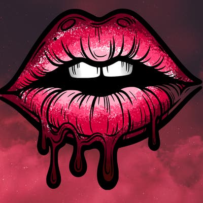 lips that look realistic and drip