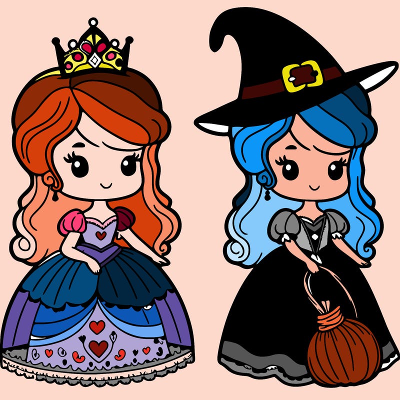 princess as a witch