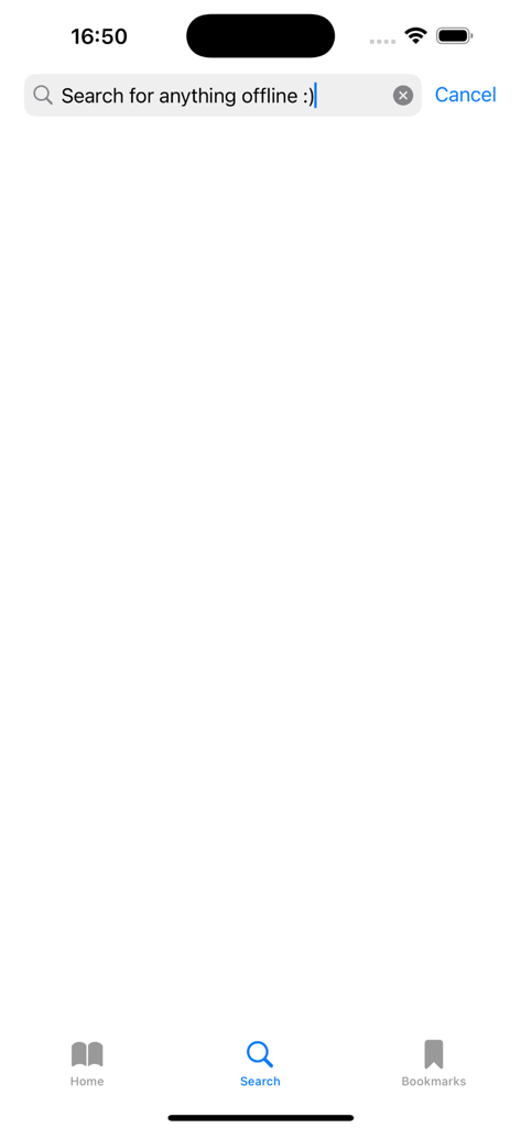 200+ Excel Tutorials & Tips - Offline search screen in the Excel Tutorials app