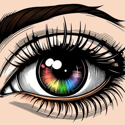 realistic eye