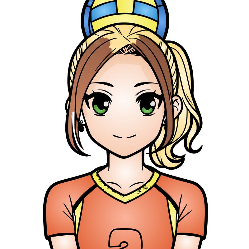 volleyball girl