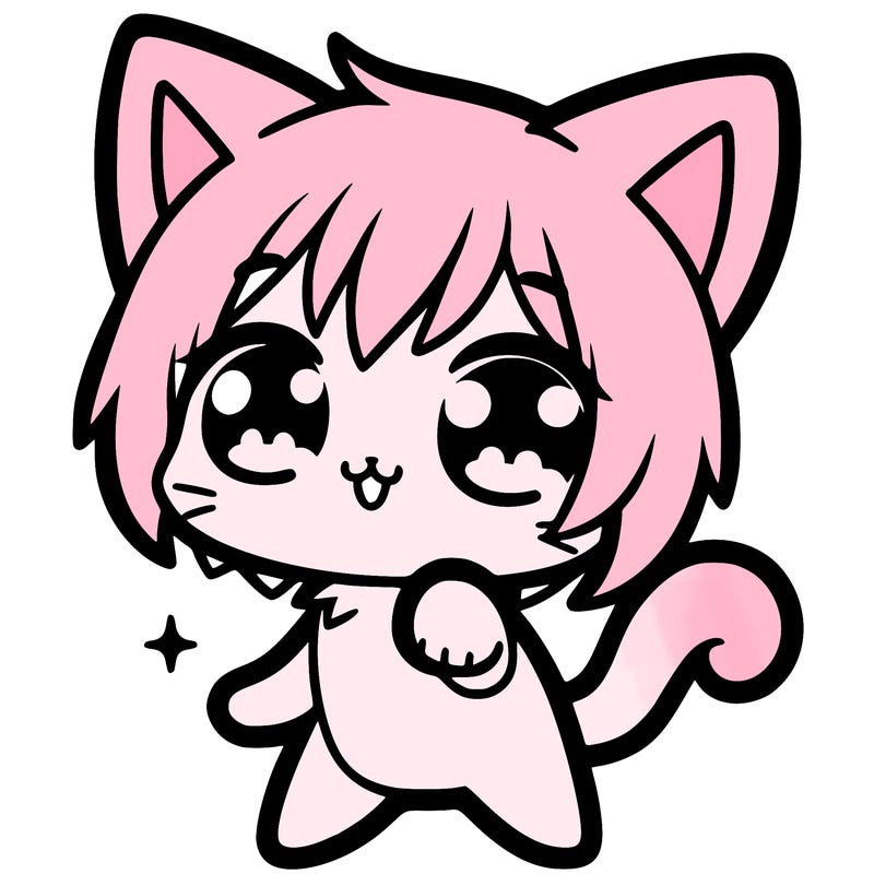 cute cat anime