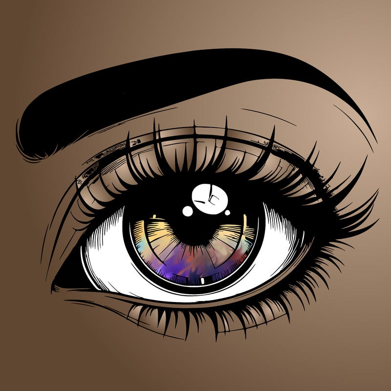 realistic eye