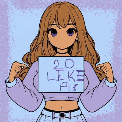 girl holding a blank sign in a long sleeve crop top