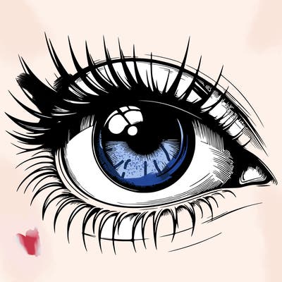 realistic eye