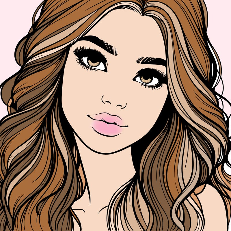 beautiful realistic girl