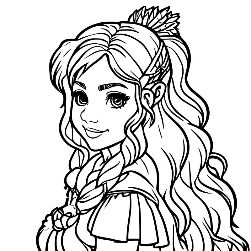 realistic fairy girl