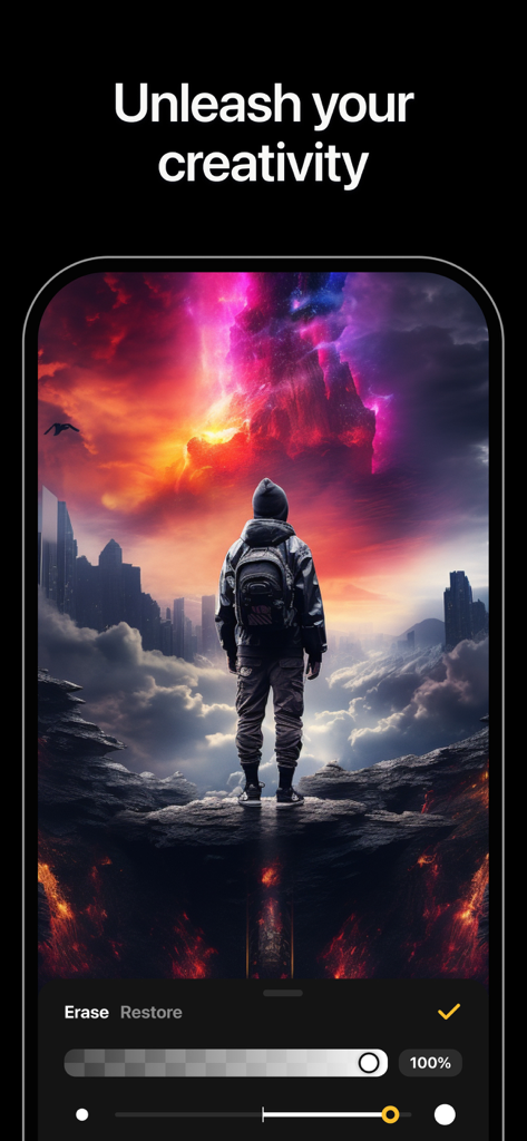 Blend: Combine Photo Layers - Creative double exposure photo editing in Blend app.