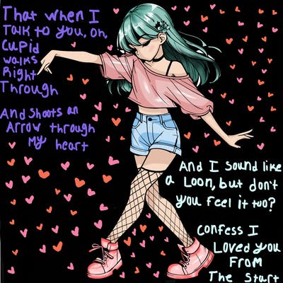 realistic girl danceing