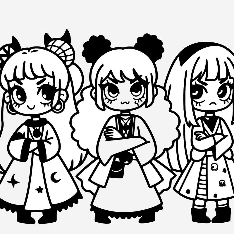 evil girls