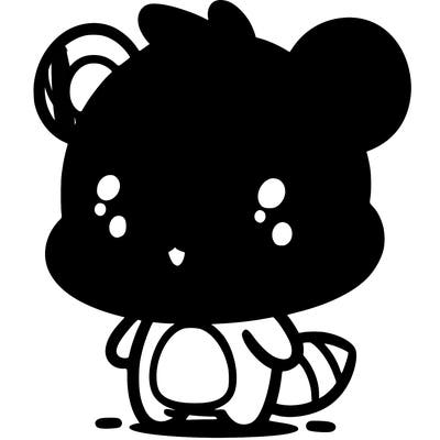 simple animal character