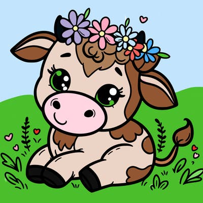 cute cow