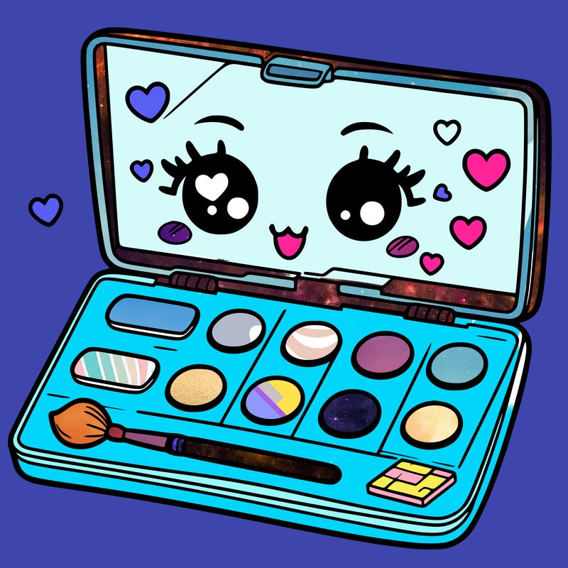 makeup pallet