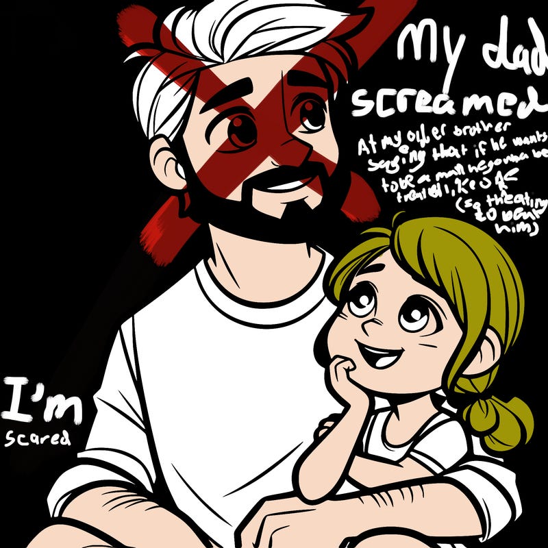 dad with his daughter