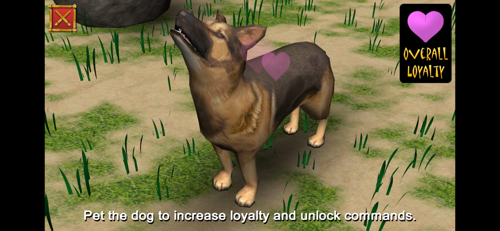 Stranded Without A Phone! - A wild dog companion in the survival game Stranded Without A Phone