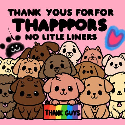 thank you guys for all your support dog