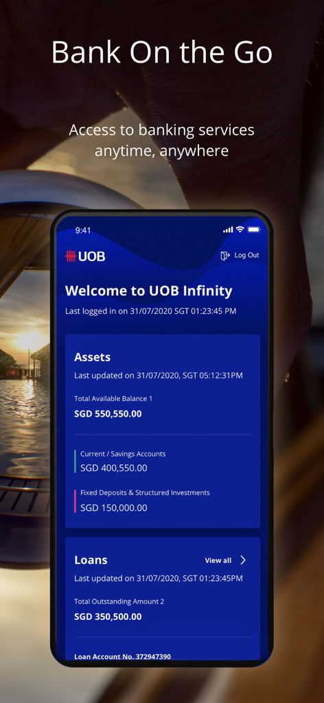 UOB Infinity Branches - Finance App | MWM