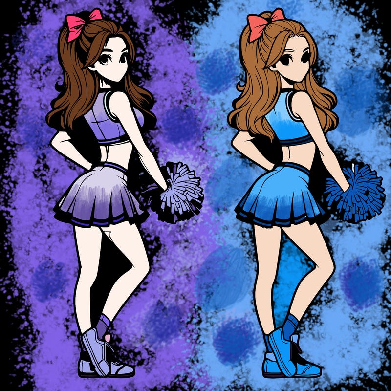 realistic cheerleader