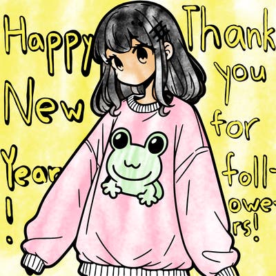 girl wearing frogging sweatshirt