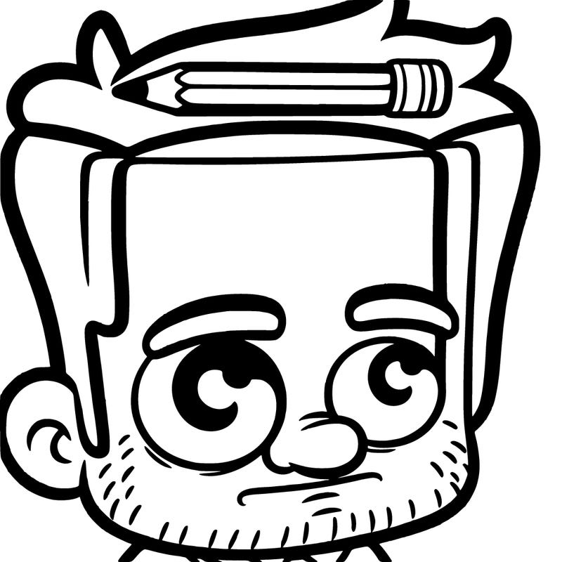 guy with big forehead big enough to write on