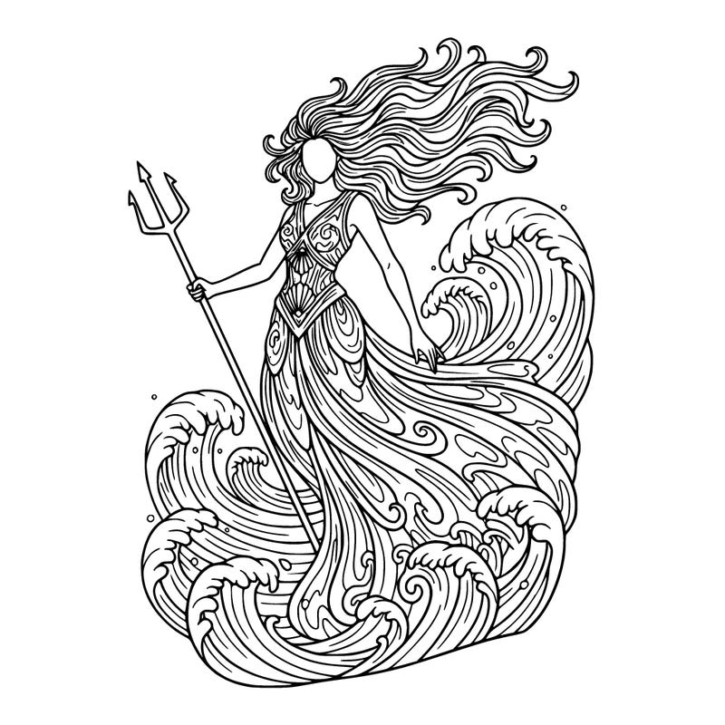 the greek goddess kymopoleia!